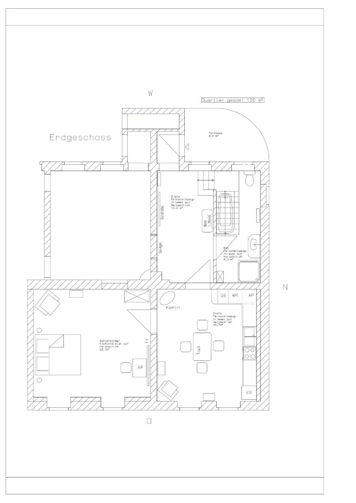 Апартаменты Quartier Im Gutshaus Вустермарк Экстерьер фото